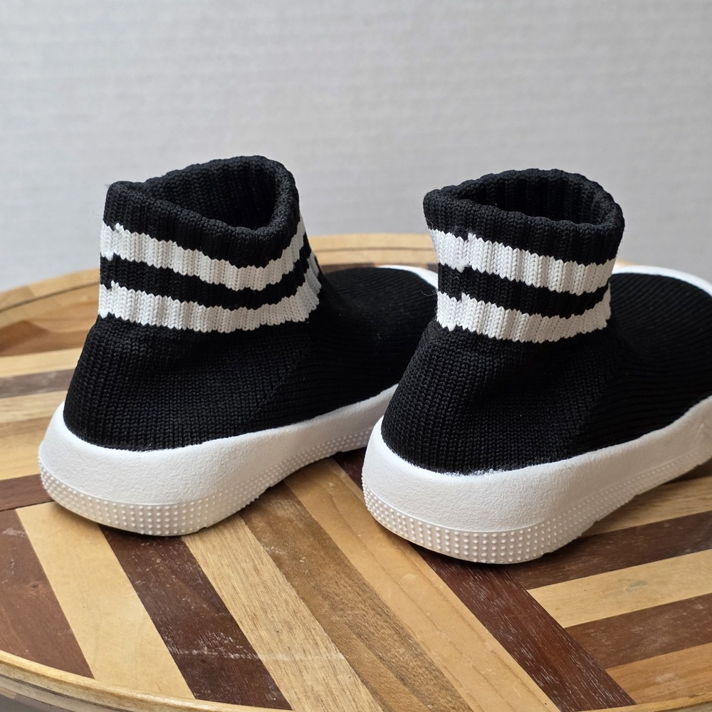 Engtoy Baby Shoe Sock Non-Slip Breathable 5 Months Infant Black Excellent - Picture 10 of 12